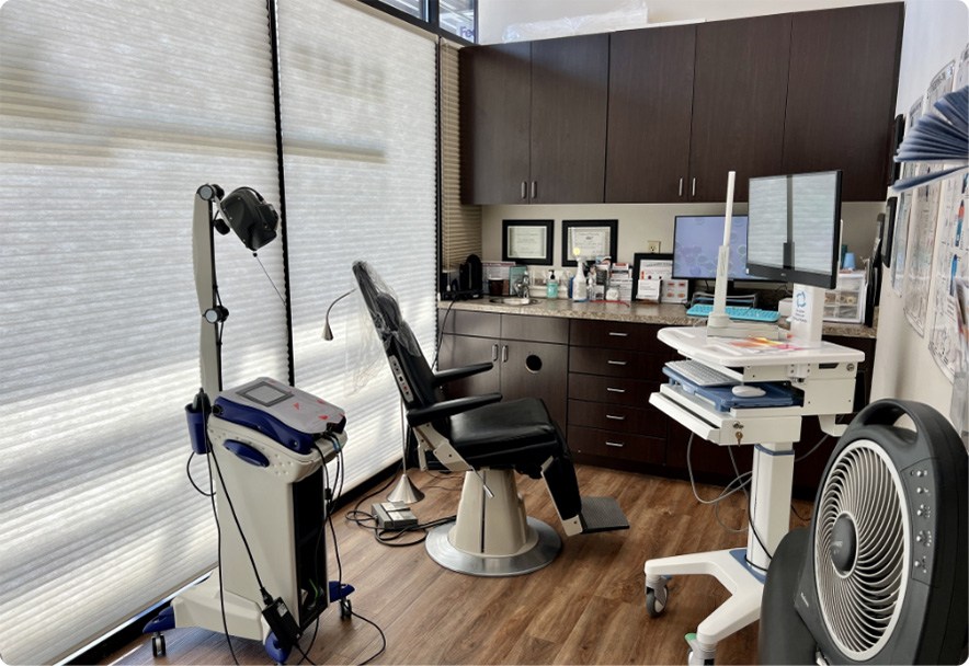 Dental exam room